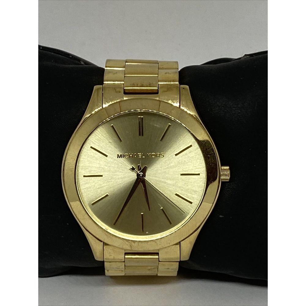 Michael Kors Runway MK3179 Womens Stainless Steel Analog Dial Quartz Watch JK694 - Picture 3 of 12